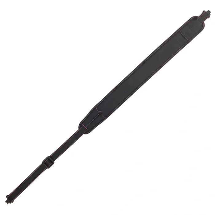Pas do broni Blaser Custom - Czarny Różowa Nitka